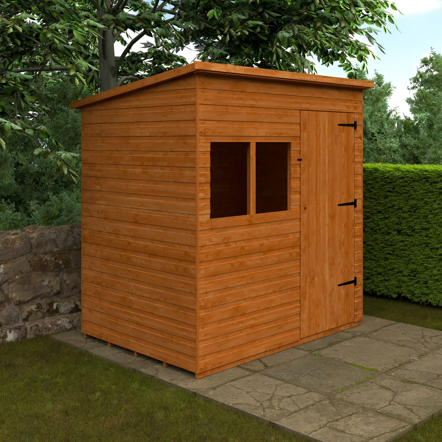 Deluxe Pent Garden Shed: Premium Storage Solution for Your Garden