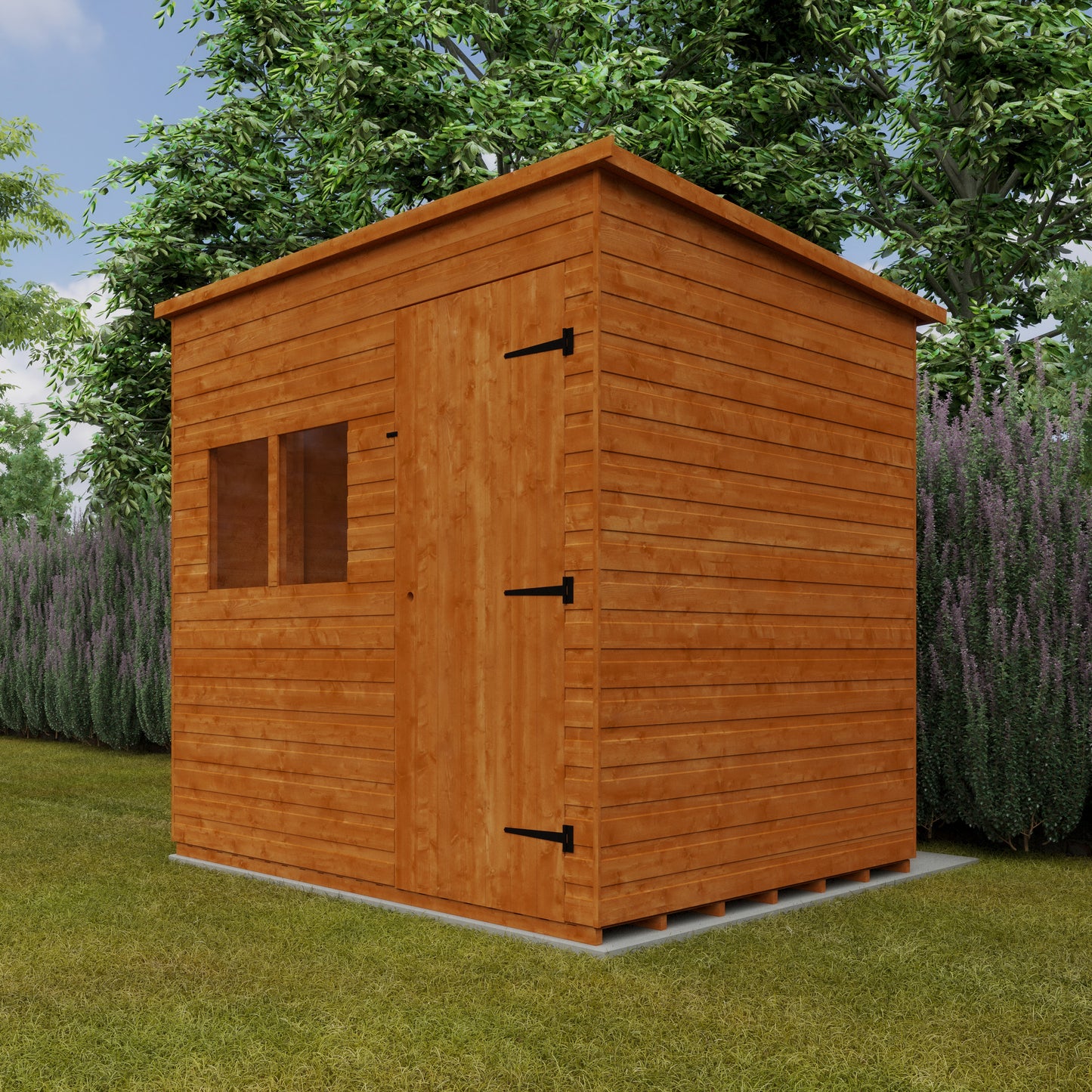 Deluxe Pent Garden Shed