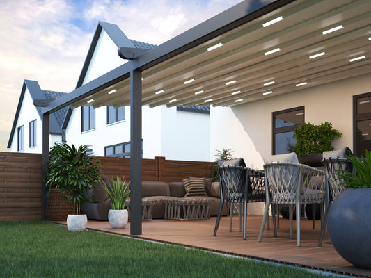 Verdeca Folding Roof Veranda