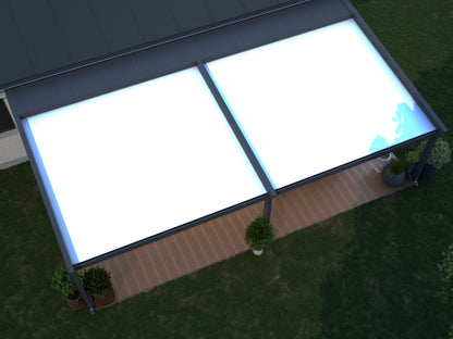 Verdeca Folding Roof Veranda with Aluminium Frame - Ultimate Flexibility and Sleek Design