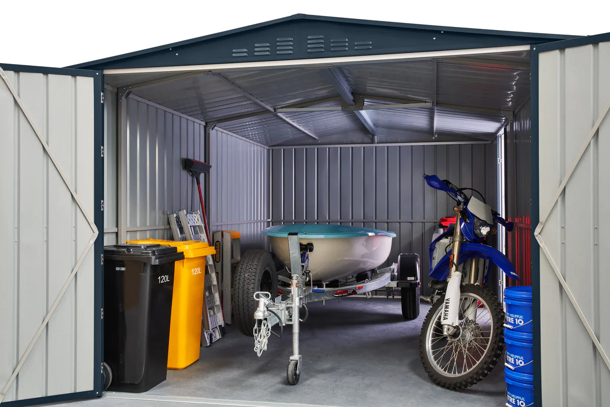 Globel Dual Door Workshop Garage Metal