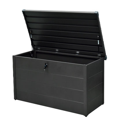 Falcon 400L Heavy Duty Garden Storage Box - Dark Grey