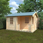 Gyles 44mm Log Cabin with Veranda - Premium Outdoor Space