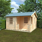 Gyles 44mm Log Cabin with Veranda - Premium Outdoor Space