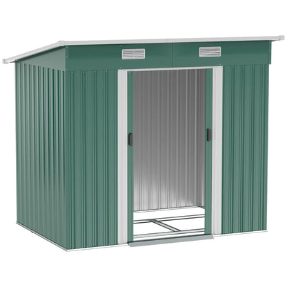 Outsunny Storage Shed - Foundation Kit Included