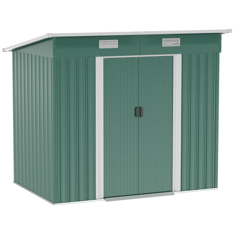 Outsunny Storage Shed - Foundation Kit Included