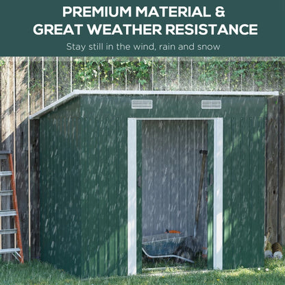 Outsunny Storage Shed - Foundation Kit Included