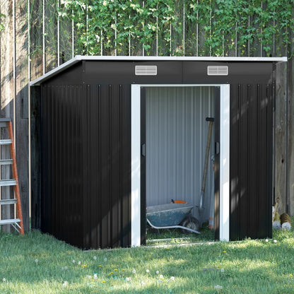 Outsunny Storage Shed - Foundation Kit Included