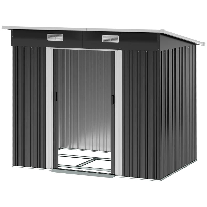 Outsunny Storage Shed - Foundation Kit Included