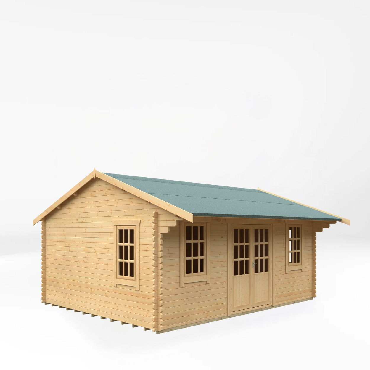 Dalton 44mm Premium Log Cabin – Stylish Outdoor Garden Room