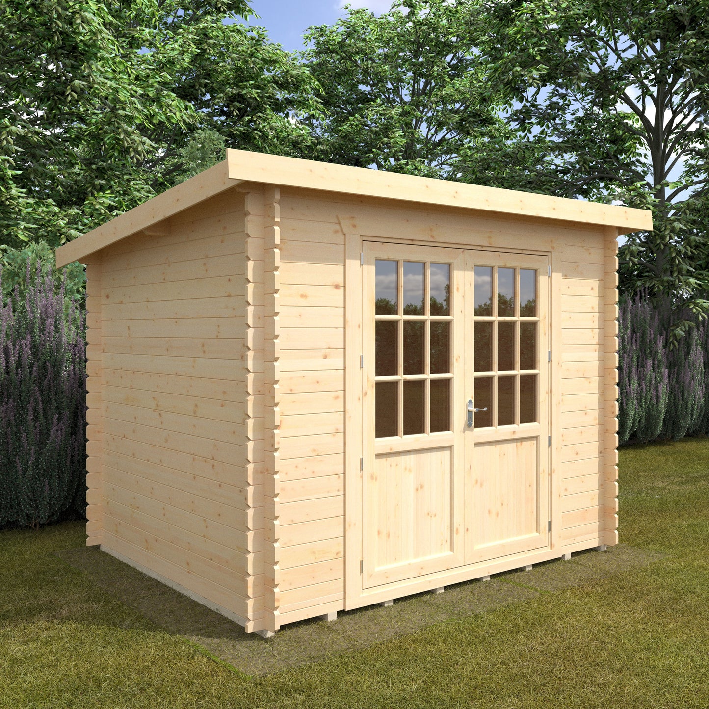 Kingsley 28mm Log Cabin – Premium Garden Office and Summer House