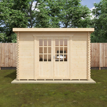 Kingsley 28mm Log Cabin | Garden Office & Summer House