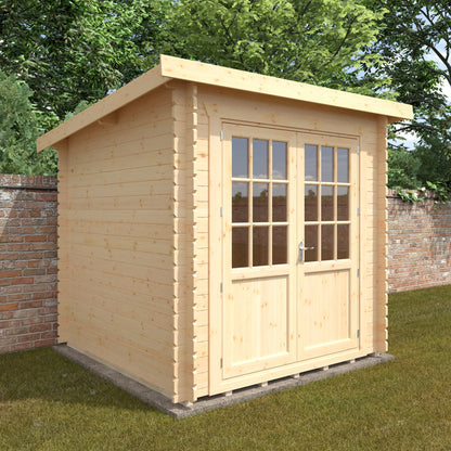 Kingsley 28mm Log Cabin – Premium Garden Office and Summer House