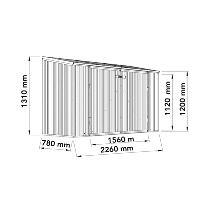 Absco Metal Bike Store