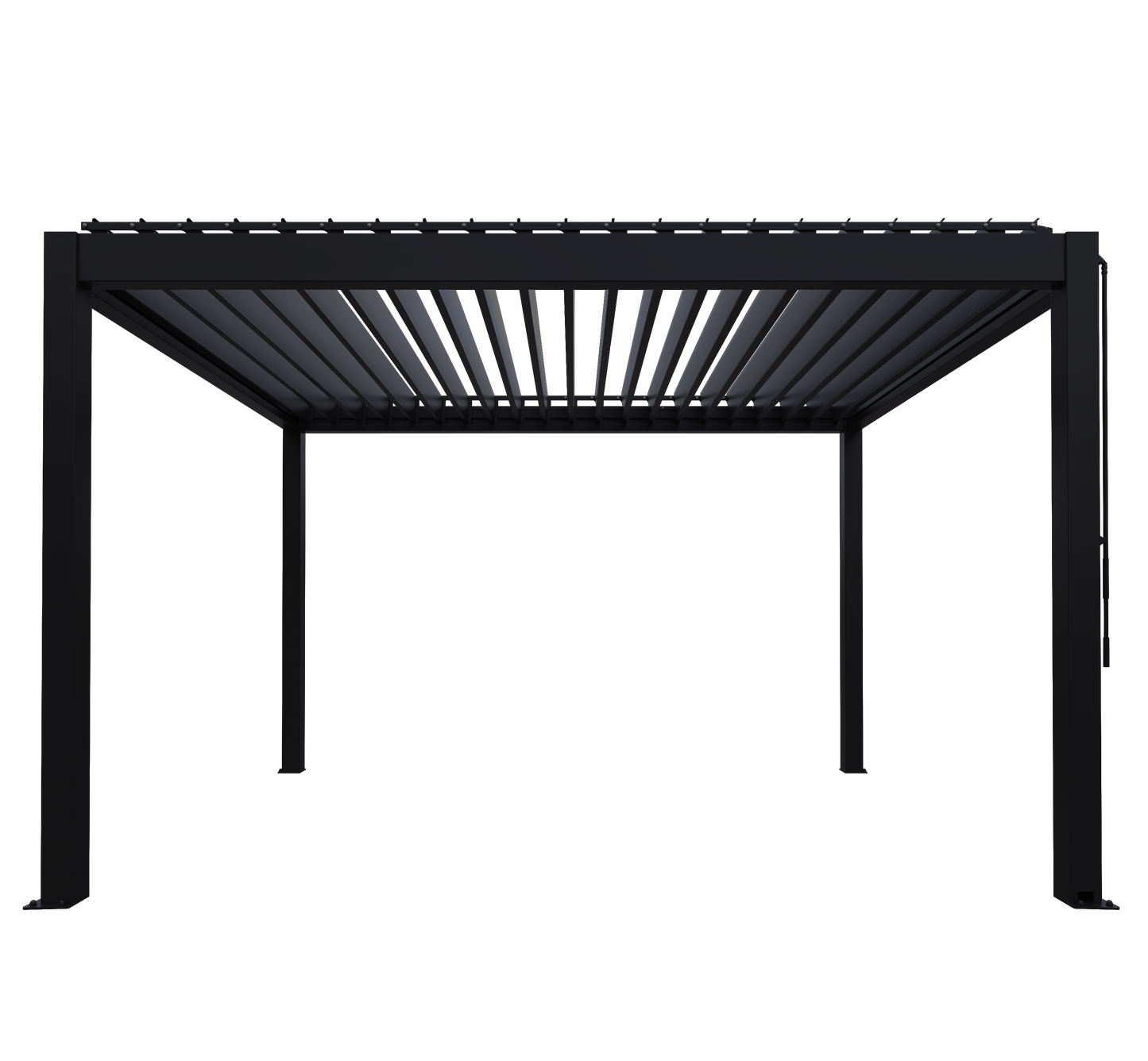 Manual Pinela Aluminium Louvered Roof – Versatile Outdoor Comfort and Protection