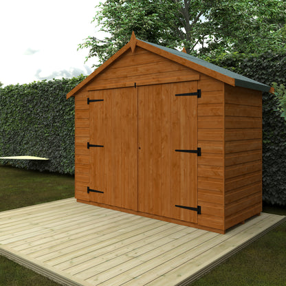 Apex Compact Bike Shed: Superior Bike Storage with Extra Space