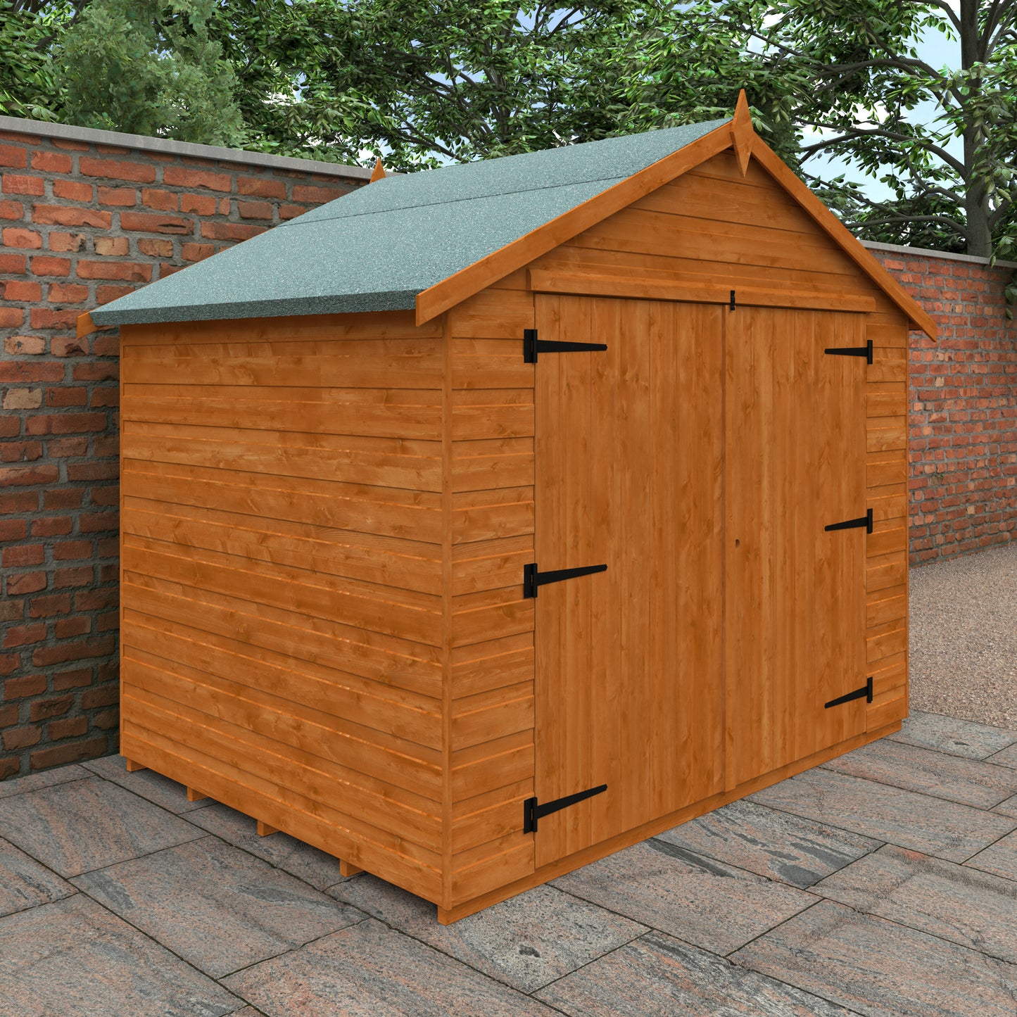 Apex Compact Bike Shed: Superior Bike Storage with Extra Space