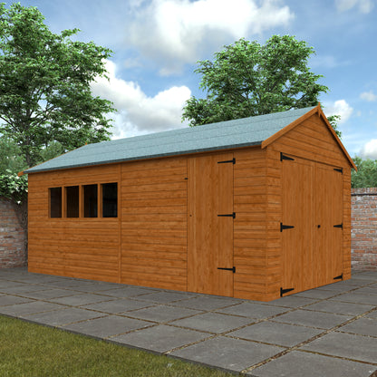 Premium Wooden Garage