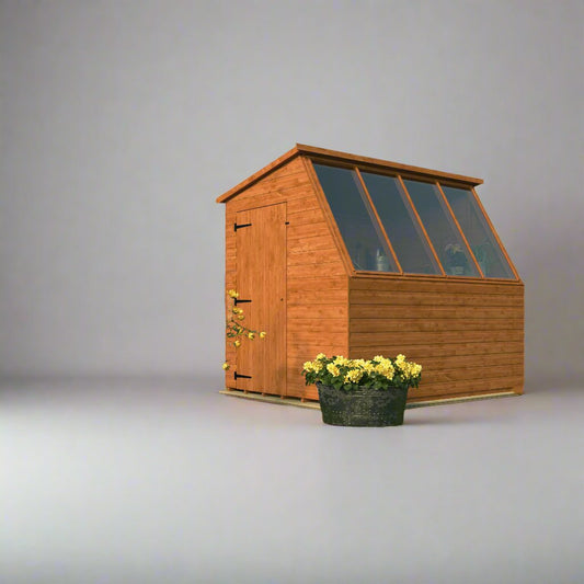 Jewel Potting Shed - Premium Wooden Garden Shed with Extra Large Windows