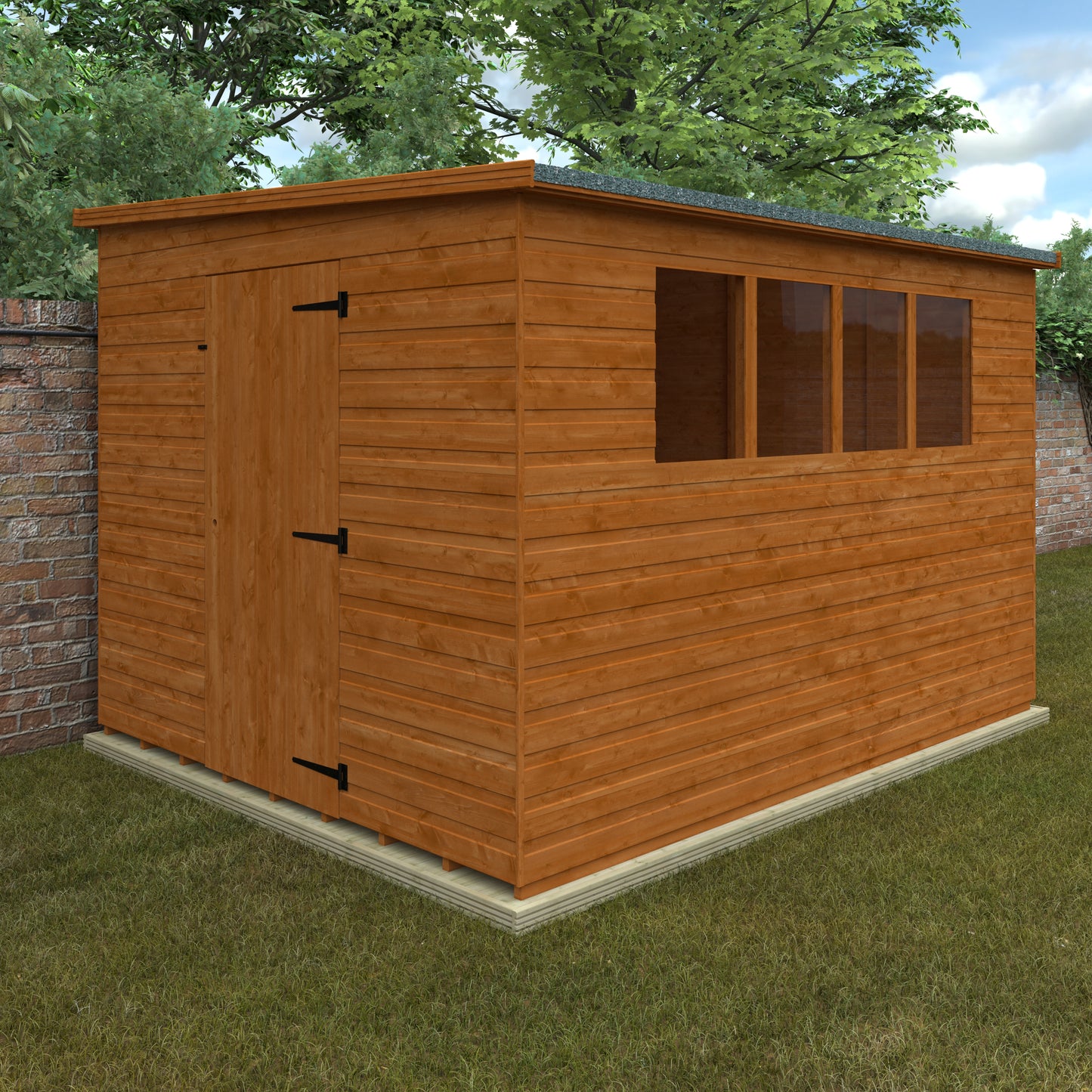 Lean To Pent Garden Shed: Efficient and Stylish Storage Solution