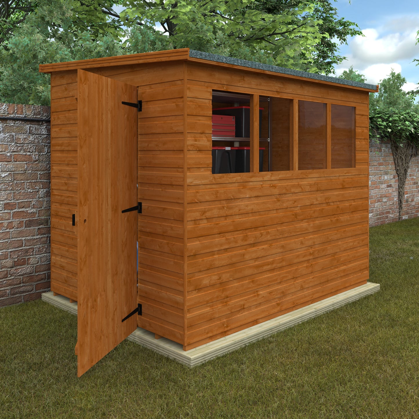 Lean To Pent Garden Shed: Efficient and Stylish Storage Solution