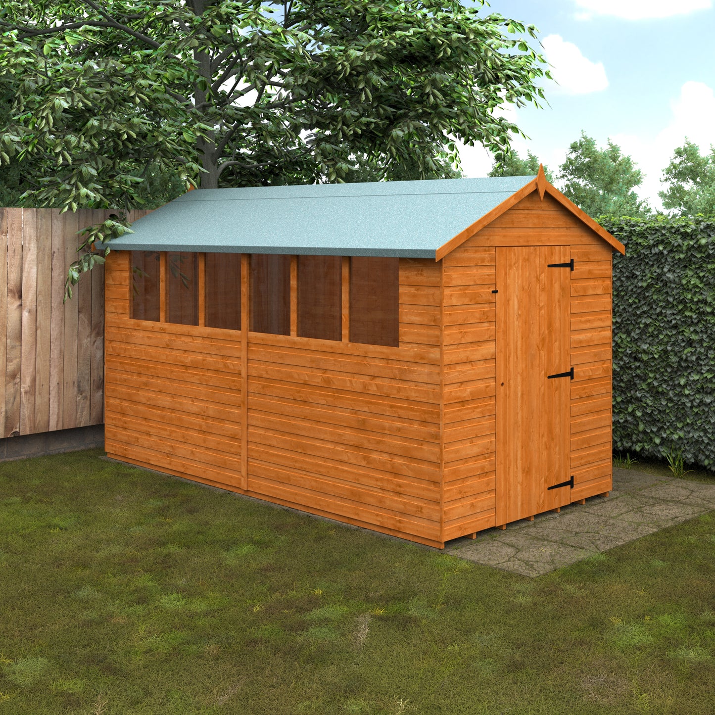 Super Apex Garden Shed - Wooden Storage Shed