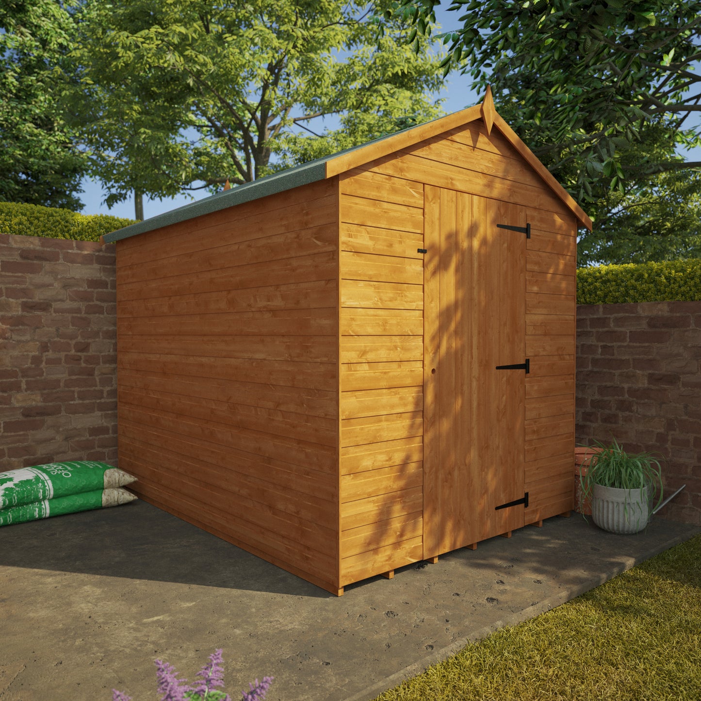 Super Apex Garden Shed - Wooden Storage Shed