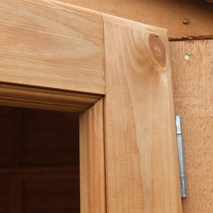 Wooden Overlap 6 x 6 Summerhouse with Double Doors Apex Roof - Oatland
