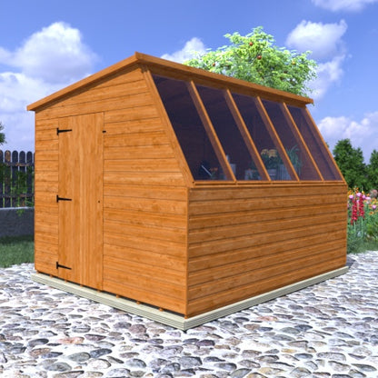 Jewel Potting Shed - Premium Wooden Garden Shed with Extra Large Windows