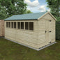 Tanalised Apex Premier Garden Shed - Premium Shed for Your Garden