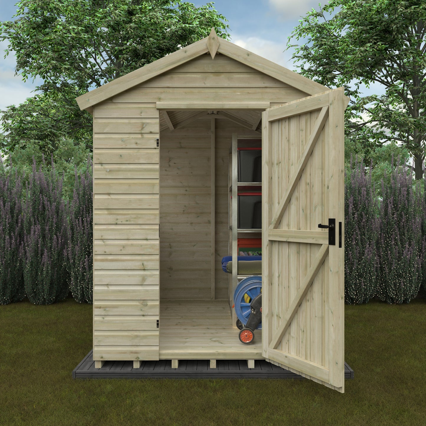 Tanalised Apex Premier Garden Shed - Premium Shed for Your Garden