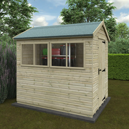 Tanalised Apex Premier Garden Shed - Premium Shed for Your Garden