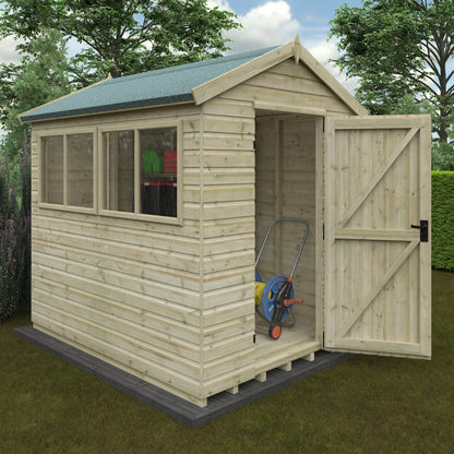 Tanalised Apex Premier Garden Shed - Premium Shed for Your Garden