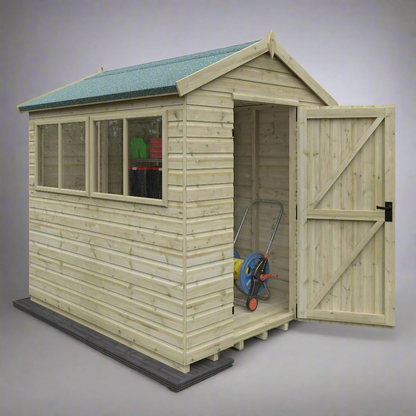 Tanalised Apex Premier Garden Shed - Premium Shed for Your Garden