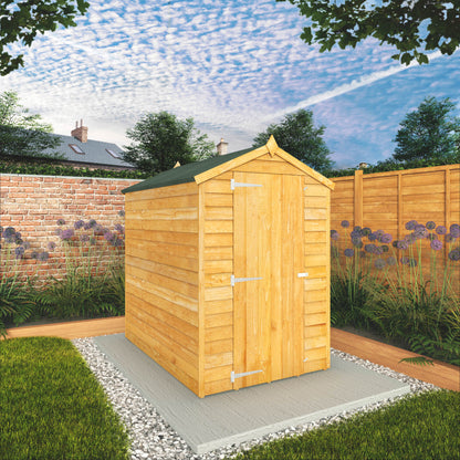 Overlap Apex Wooden Shed