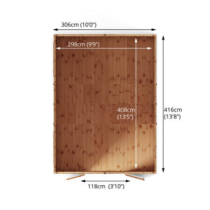 Premium Shiplap Apex Modular Workshop