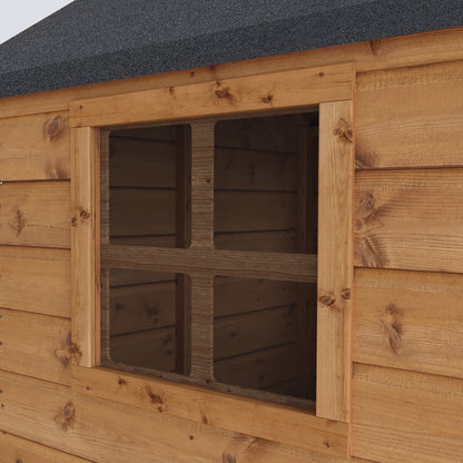 5 x 5 Poppy Apex Wooden Playhouse