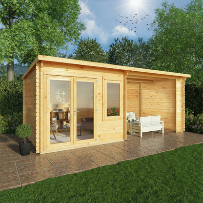 elite-pent-log-cabin-with-patio-area-28mm