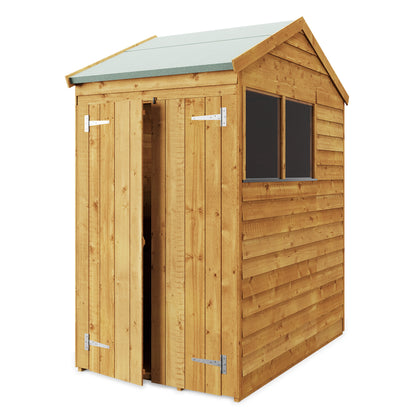 Versatile Overlap Wooden Garden Shed with Pent & Apex Roof Options