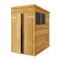 Versatile Overlap Wooden Garden Shed with Pent & Apex Roof Options