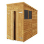 Versatile Overlap Wooden Garden Shed with Pent & Apex Roof Options