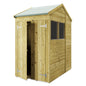 Heavy-Duty Tongue & Groove Garden Shed - Customizable & Pressure Treated | Shiny Gardens