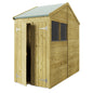 Heavy-Duty Tongue & Groove Garden Shed - Customizable & Pressure Treated | Shiny Gardens