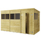 Heavy-Duty Tongue & Groove Garden Shed - Customizable & Pressure Treated | Shiny Gardens