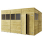 Heavy-Duty Tongue & Groove Garden Shed - Customizable & Pressure Treated | Shiny Gardens