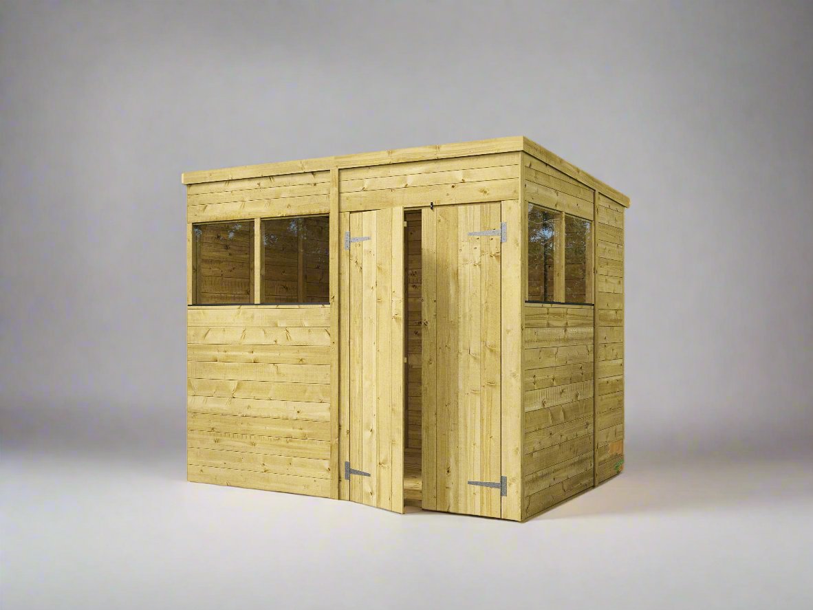 Store More Tongue and Groove Pent Shed - 8x6 Windowed