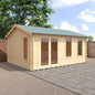 Sherborne 44mm Log Cabin - Elegant Outdoor Living