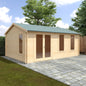 Sherborne 44mm Log Cabin - Elegant Outdoor Living