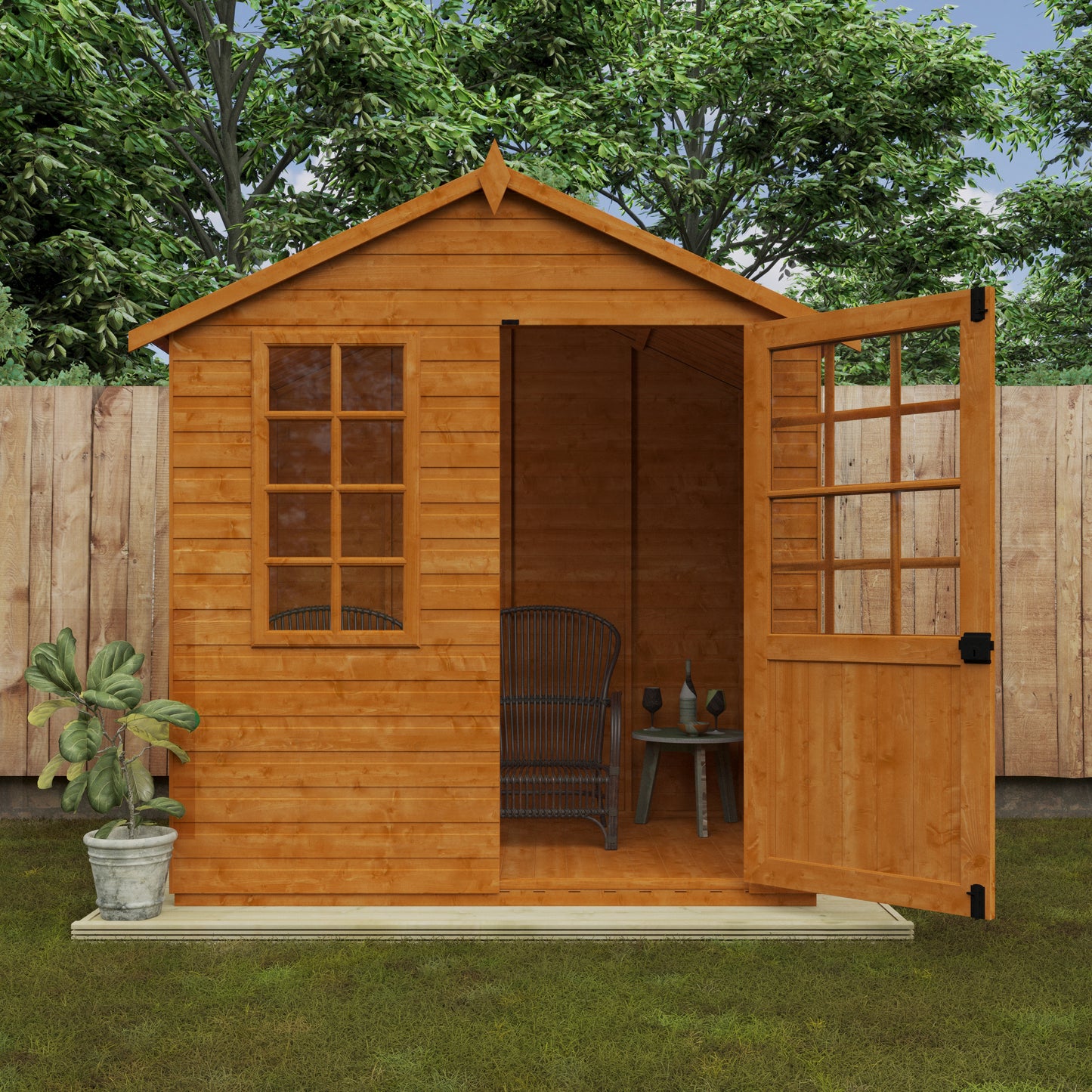 Elegant Simple Summer Room | Compact Garden Summerhouse