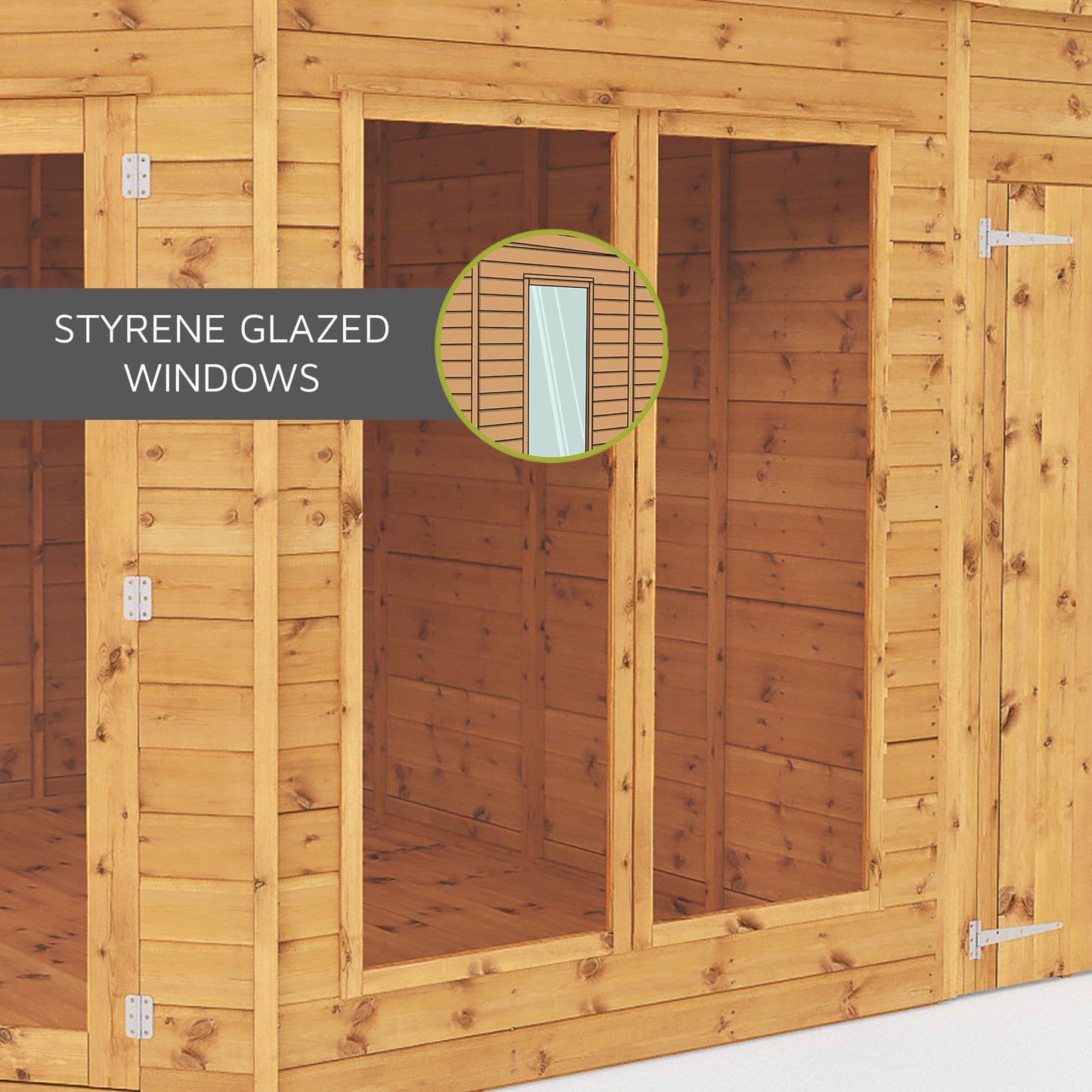 Garden Room Summerhouse Premium Shiplap Cladding Tounge & Groove